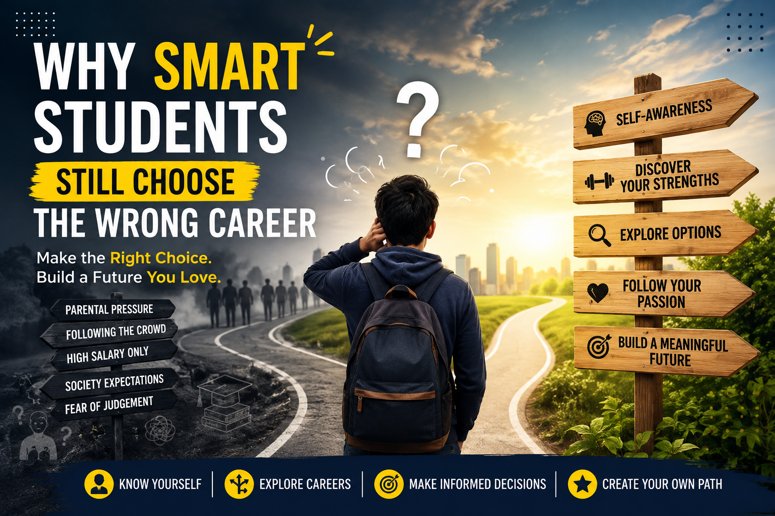 Why Smart Students Still Choose the Wrong Career