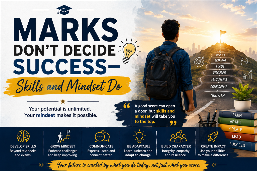 Marks Don't Decide Success—Skills and Mindset Do